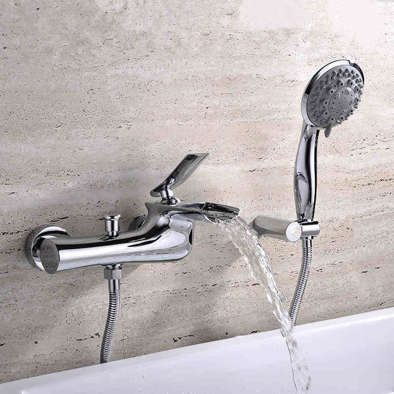 Wand Wasserfall Badewanne Wasserhahn-Kaufen billigWand Wasserfall
