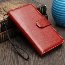 Flip PU Leather Case For Microsoft Lumia 535 Magnetic Wallet With Strap Card Cover Stand Holder