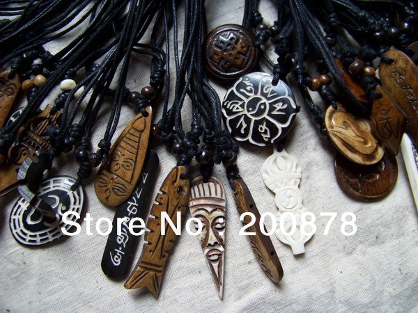 Aliexpress.com : Buy MW 01 Best Wholesale Price For Tibetan Yak Bone carved Amulet Totem Pendant