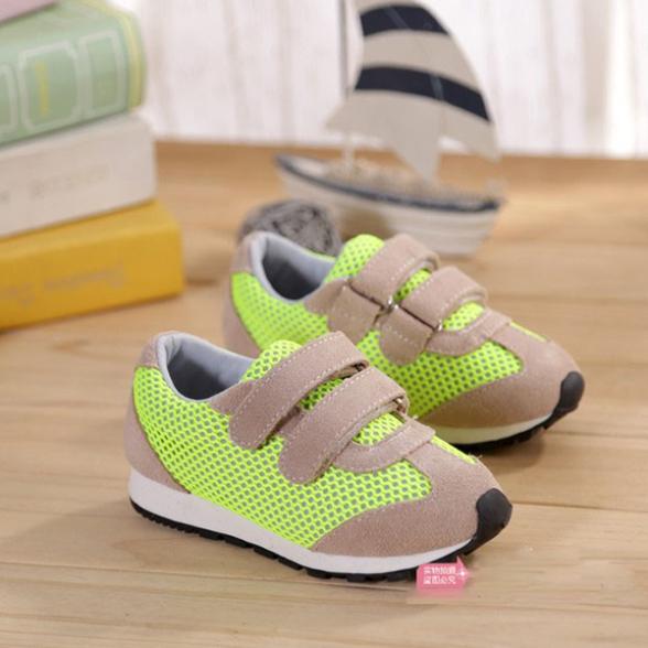2015 New Genuine leather children shoes girls boys shoes breathable girls fashion sneakers casaul boys sneakers kids shoes