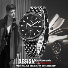 Luxury Brand Watches Men Full Steel Watch Business Quartz Wristwatch Male Waterproof Military Watches MN016