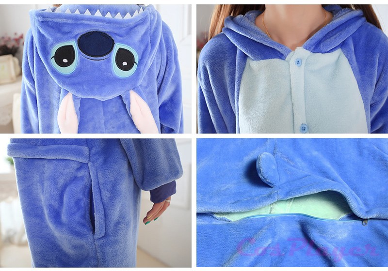 Blue stitch pyjamas