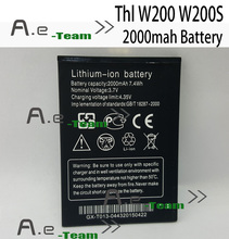 Thl W200 аккумулятор 2000 мАч литий-ионный аккумулятор для THL W200 w200s W200C смарт-мобильный — трек код