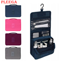 PLEEGA Brand Women Travel Cosmetic Bags Hanging Wash Bag Makeup Daily Supplies Hanging Toilet Organizer Bag