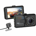 New 170 Degree Lens Dual Camera DVR Full HD 1080P Dual Lens Dash Cam Video Recorder