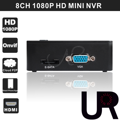 20  8CH  Onvif 1080 P    Full HD     IP   HDMI  VGA 