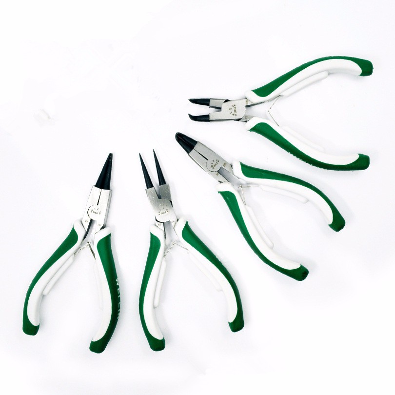 Green Pliers Tools 5 Pc Piece Set Needle Nose Plier 23 Craftsman New