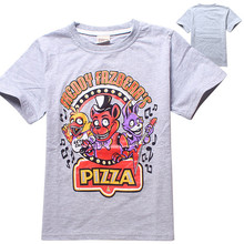 children t shirts five nights at freddy t-shirt boys clothes cartoon short sleeve top kids clothes boys t shirt fashion clothing