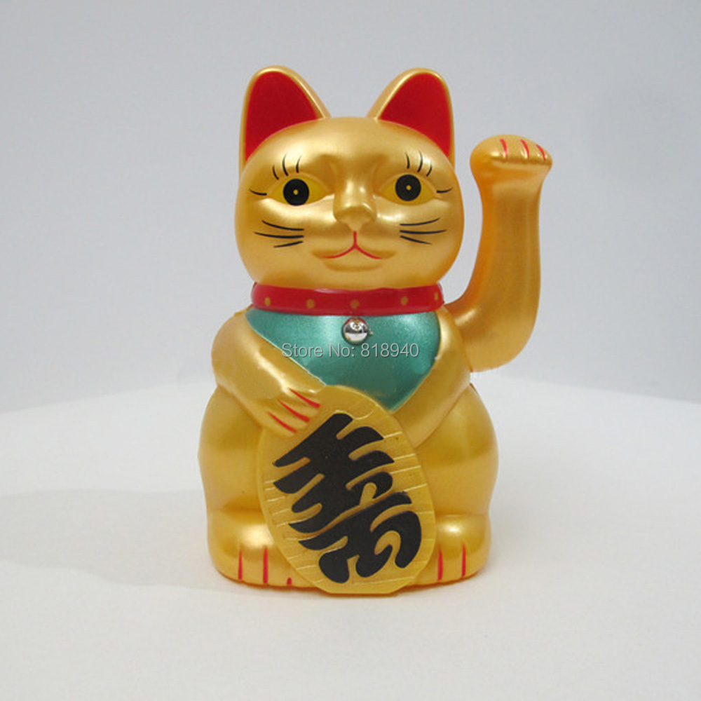 chinese gold waving cat