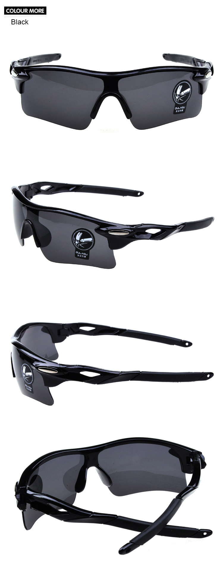 5 2014 Fashion Hot Men Women Sunglasses Unisex Dazzle Colour Cycling Bicycle Bike Sports Fishing Driving Skiing Sunglasses Oculos