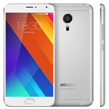 Unloked Original 4G MEIZU MX5 5.5” Flyme 4.5 Smart Phone Helio X10 Turbo Octa Core 2.2GHz ROM 16GB RAM 3GB WCDMA 20.7MP Camera