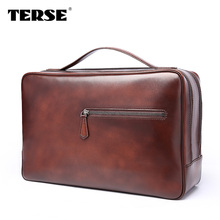 Italian calkfskin handbag china supplier OEM custom Top quality briefcase bags for men leather laptop case portfolios discount