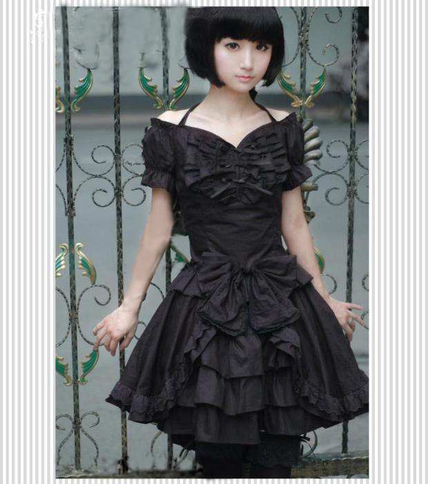 2015 new gothic Lolita dress Frock coat Cosplay costume femal sweet tails dress
