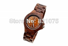 Sunray Dial Bewell Unique Design Water Proof Japan movement Wood Wooden Watch in Gift Box