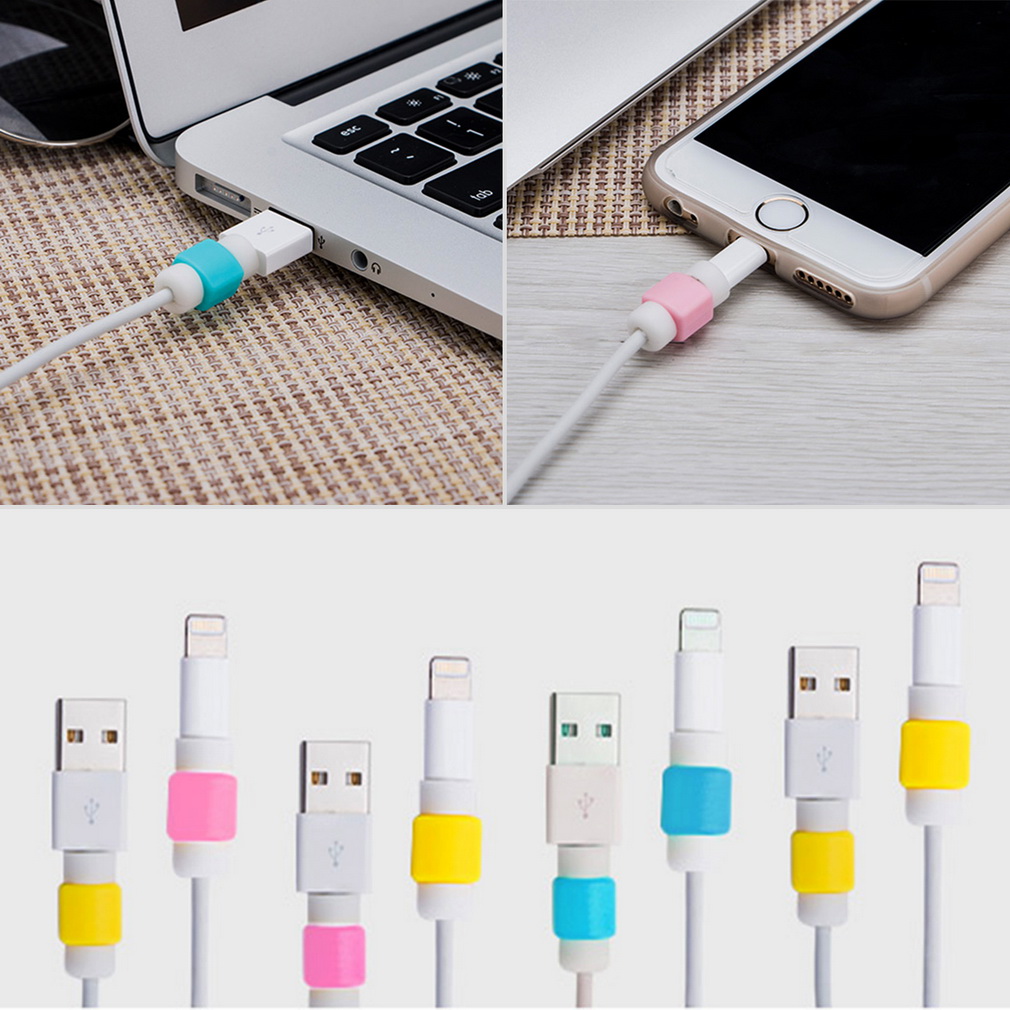 Гаджет  High Quality USB Charger Cable Saver Protector for Apple for iPhone 5 5s 6 Plus None Бытовая электроника