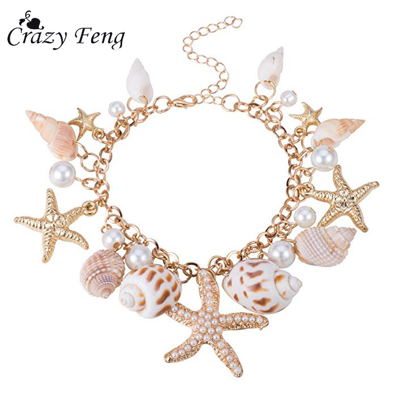 simple jewelry Red and White Starfish Sea Star Stretch Bracelet Sea Themed bracelet Canadian Flag. beachy jewellery Canadian Pride