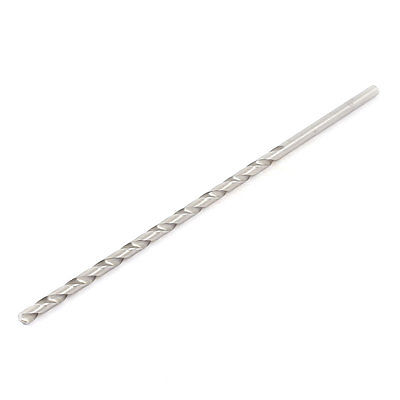 Silver Tone High Speed Steel 6mm x 200mm Twist Drilling Drill Bit