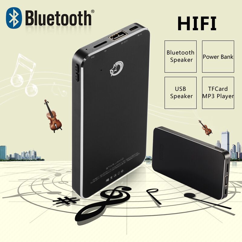 ULTRA SLIM POWER BANK SPEAKER , BUILT-IN 5200MAH POLYMER BATTERY AND 3 W SPEAKER , CHARGE AND PLAY 2 IN 1 FOR YOUR SMART PHONES ULTRA SLIM POWER BANK SPEAKER , BUILT-IN 5200MAH POLYMER BATTERY AND 3 W SPEAKER , CHARGE AND PLAY 2 IN 1 FOR YOUR SMART PHONES