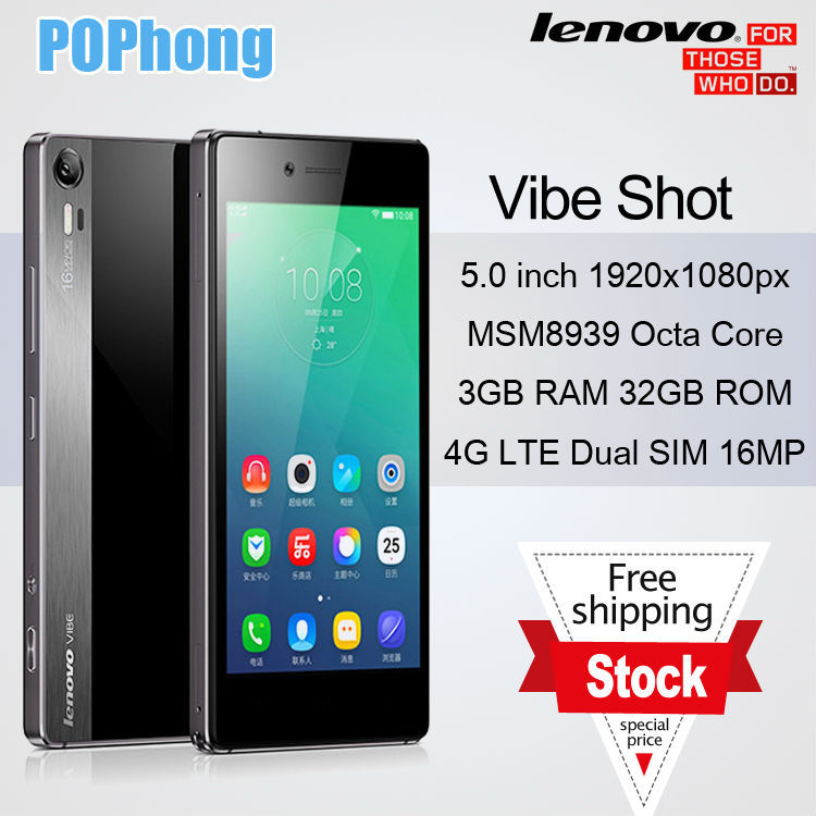 Lenovo Vibe Shot Z90 7 LTE 4G Cell Phone 3GB RAM 5 inch Octa Core Android