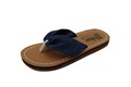 Rowoo Designer Denium Fashion Rubber Women Embossed Arch Support Big Size Low Plain Summer Flip Flops