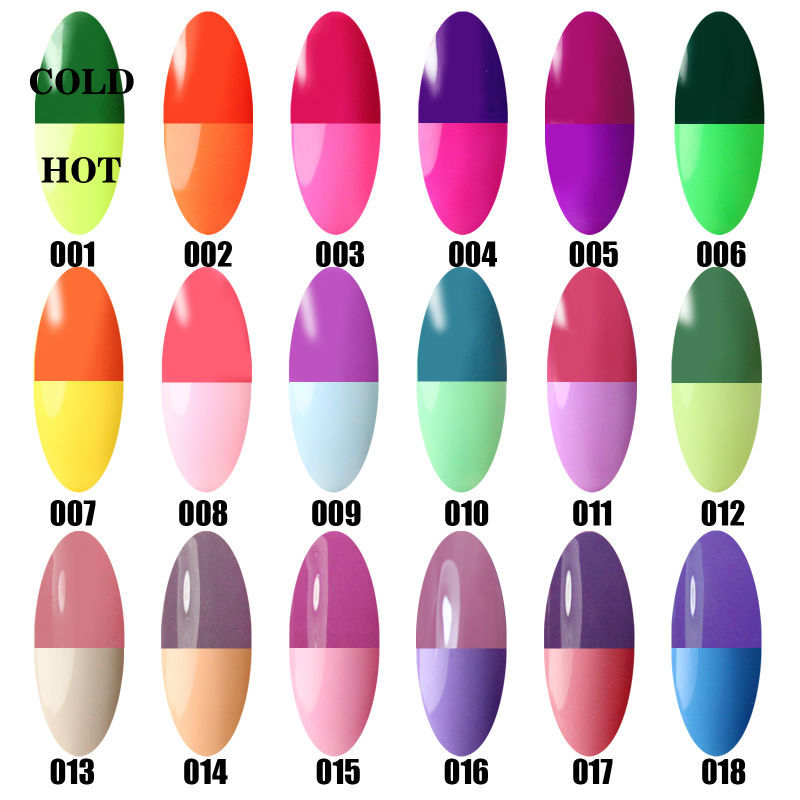 Whole Gel Len 8ml Temperature Changing Nail Polish New 1