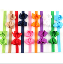 Girls Lace Headband Baby Chiffon Flower Headband Infant Baby Hair Accessories baby’s Gift w–065