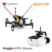 Walkera Rodeo 150 FPV Mini Drone with Camera 600TVL Devo7 Remote Control Racing Drone Goggle 4 Glasses VS Xiaomi Drone