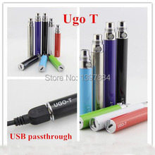 Usb Passthrough micro 5 pino batterie meilleur e Cigarette batterie Ugo T vaporisateur Ego batterie CE5 Ego CE4 batterie vaporisateur(China (Mainland))