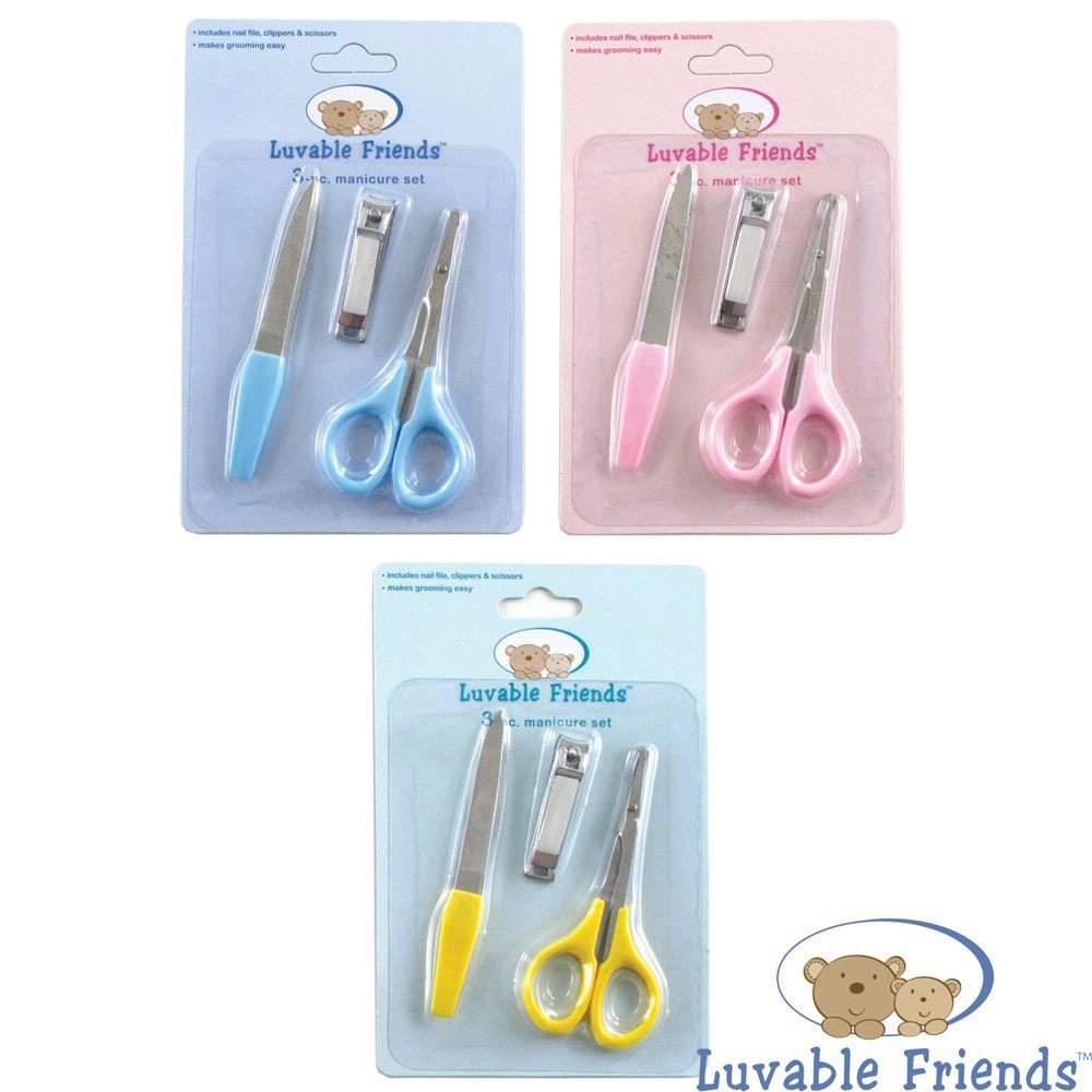 Lovely Mini Baby Care Convenient Daily Special Baby Nail Scissors Care Set Practical Clipper Trimmer Luvable Friends Baby Care (4)
