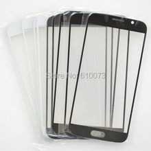 50PCS/Lot Outer Touch Panel For Samsung Galaxy S6 G920 G920F Front Screen Glass Lens Replacement Part – White Black