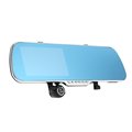 4 core procesor Android 4 4 PZ917 Allwinner A33 5 Inch HD Smart car Rearview Mirror