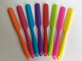 1pcs Food grade Colorful Hygienic Solid Silicone Large Pastry Spatulas Cake Butter Baking Tool Kitchen Utensils