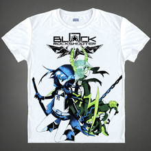 Black Rock Shooter Mato Kuroi New Summer Animal T Shirt 3D Printed Men Characters Anime Short Sleeve T-shirt Tops Tees Camisetas