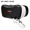 2016 Professional VR CASE 5Plus 3D Glasses Virtual Reality Gogle cardboard 3D Video for 3 5