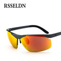 RSSELDN New Men Polarized Sunglasses Night Vision Goggles Men s Car Driving Glasses Anti glare Alloy