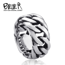 Gothic Personality Chain Ring Man’s Goth 316L Stainelss Steel Fashion 2014 Accessories Free Shipping M-TG019