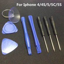 8 in 1 Opening Pry Tools Screwdriver Repair Kit Set Screwdriver For iPhone 5 5s 4 4S 4G 3G 3GS For iPod Touch For Samsung S4 S3