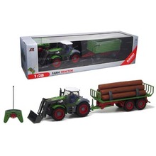 Big Size 1:28 Multifunctional RC trailer tractor truck free shipping