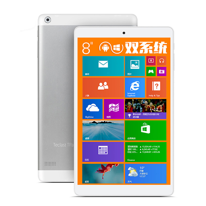 8 inch Teclast X80H Dual Boots Tablet PC Windows 8 1 Android 4 4 Intel Z3735F