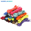 Fashion 120CM Flat Silk Ribbon Shoelaces Shoe Laces Sneaker Sport Shoes Lace 3 Pair Free Shipping