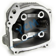 EUII GY6-150cc Cylinder Head Assembly Diameter 57.4mm with Valves for Chinese Scooter Moped Installed Valves Free Shipping