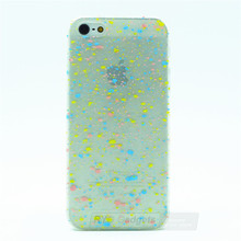 Hot Sold Cute Spots Luminous Glow in Dark Phone Shell Cover For Apple iPhone5 Case For