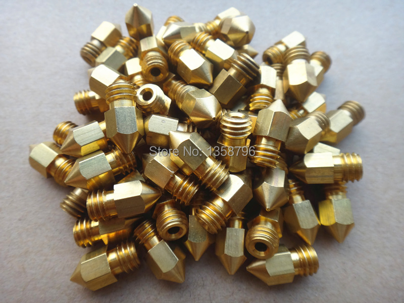 With Tracking Number 5pcs lot 3D Printer Nozzle Mixed Sizes 0 2mm 0 3mm 0 4mm
