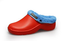 Fuzz Lined Clog Women Dual Purpose Slippers 4 Colors 6 Size 37-42 US 6.5-10