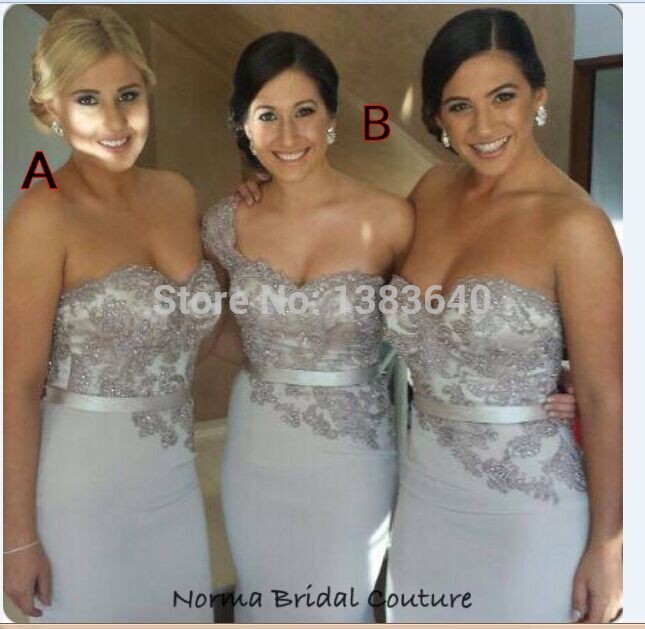 Embellished Bridesmaid Dresses
