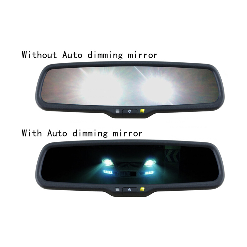 Toyota auto dimming rear view mirror