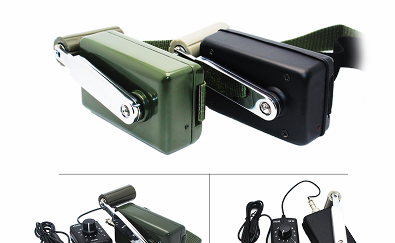 ladegerät mit kurbel