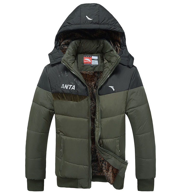 Free Shipping 2014 Winter New Fashion Men s Cotton Clothes Sports Coat Outdoor Down Jacket Men