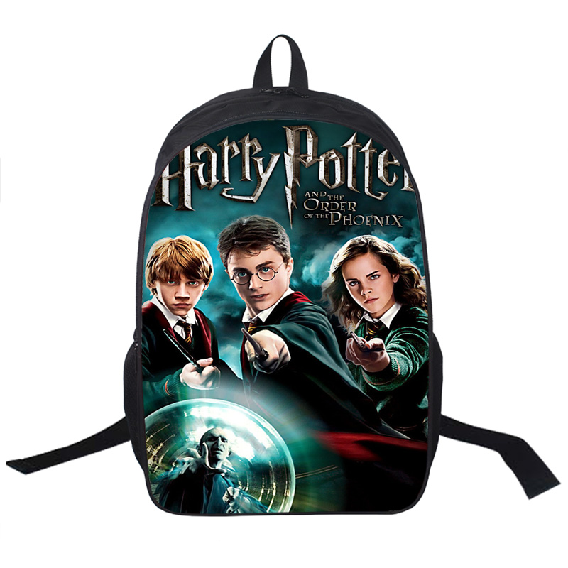 Harry Potter Backpack For Teenagers Girls Boys HP Children School Bags