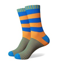 Free Shipping combed cotton brand men socks colorful dress socks 5 pair lot